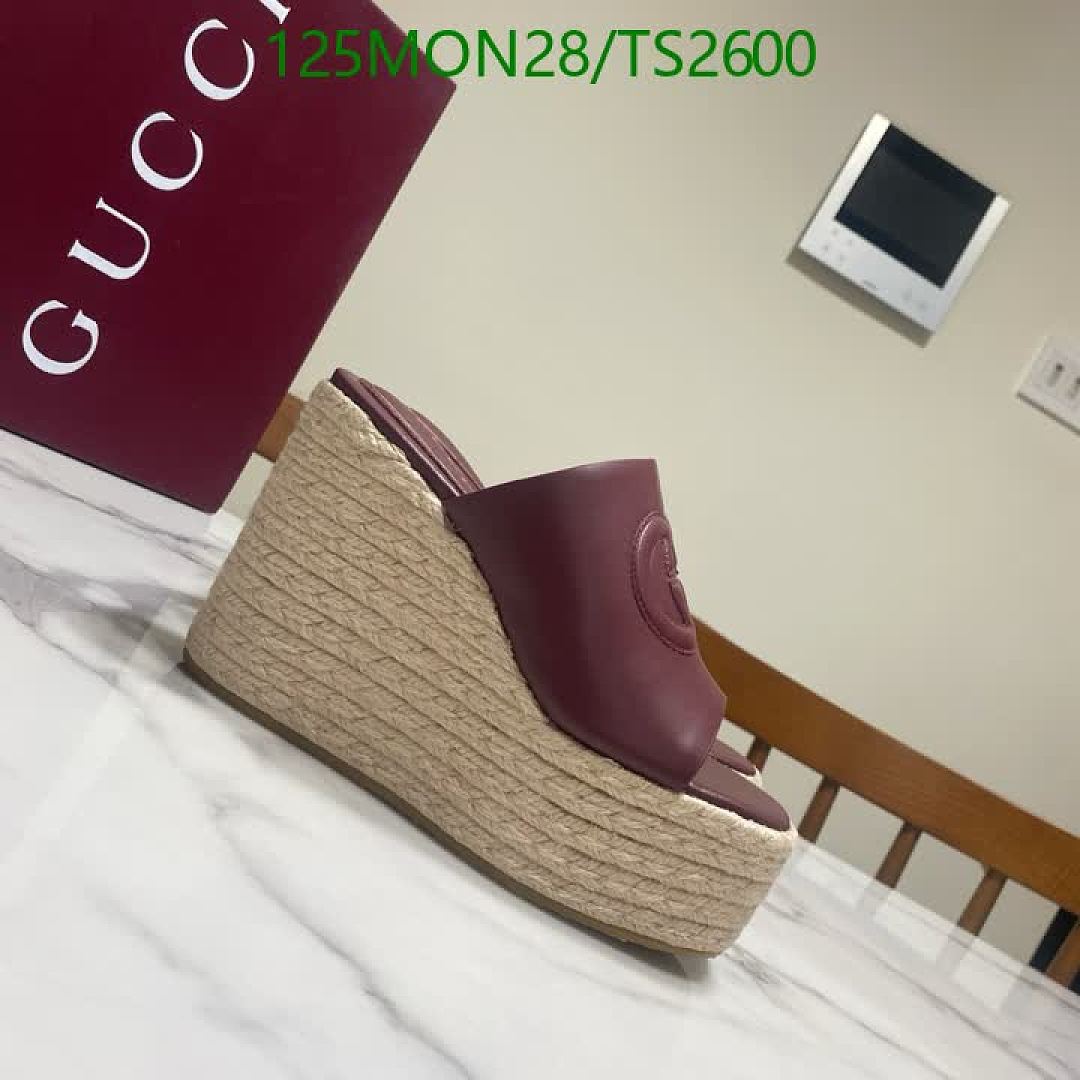 Gucci-Women Shoes Code: TS2600 $: 125USD