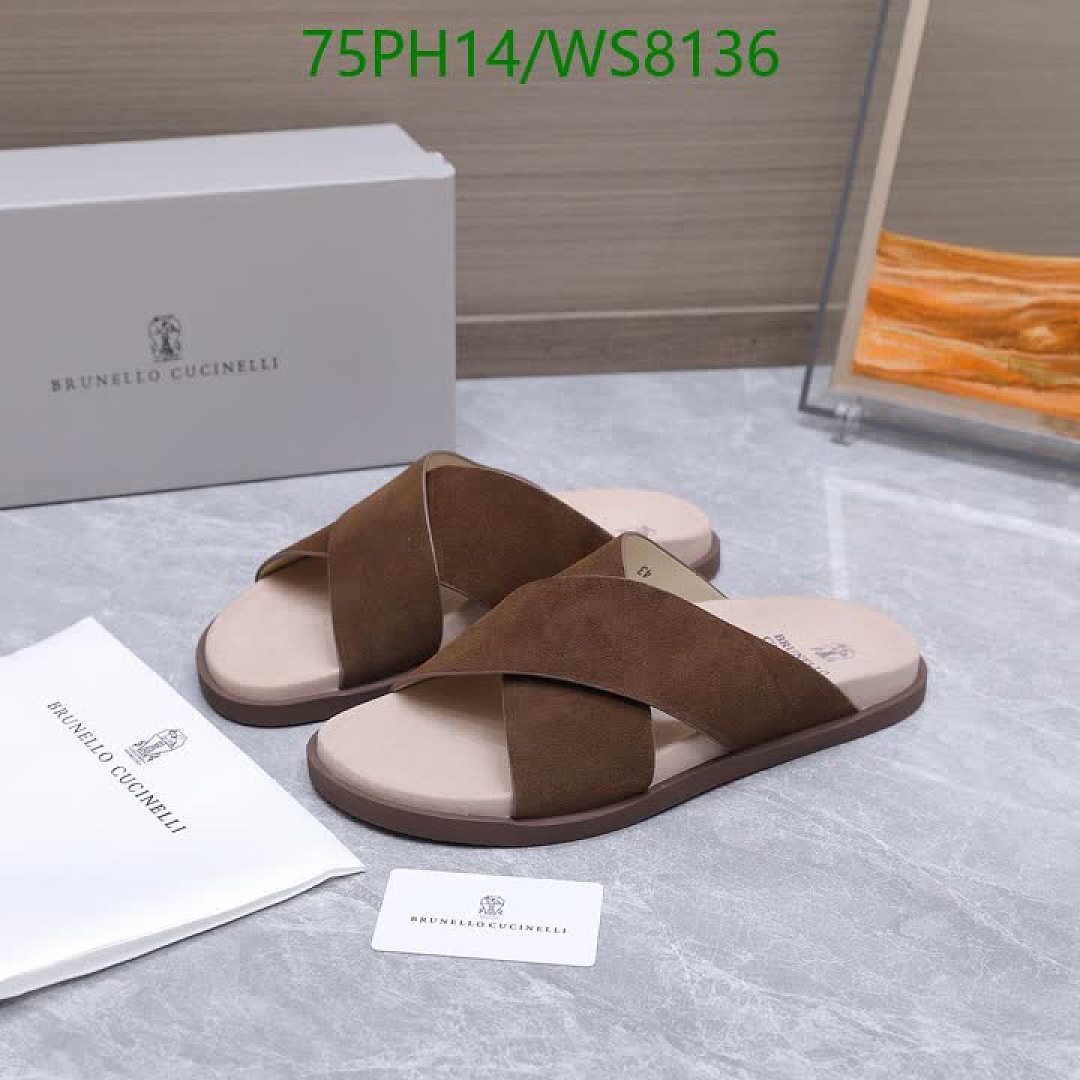 Brunello Cucinelli-Men shoes Code: WS8136 $: 75USD