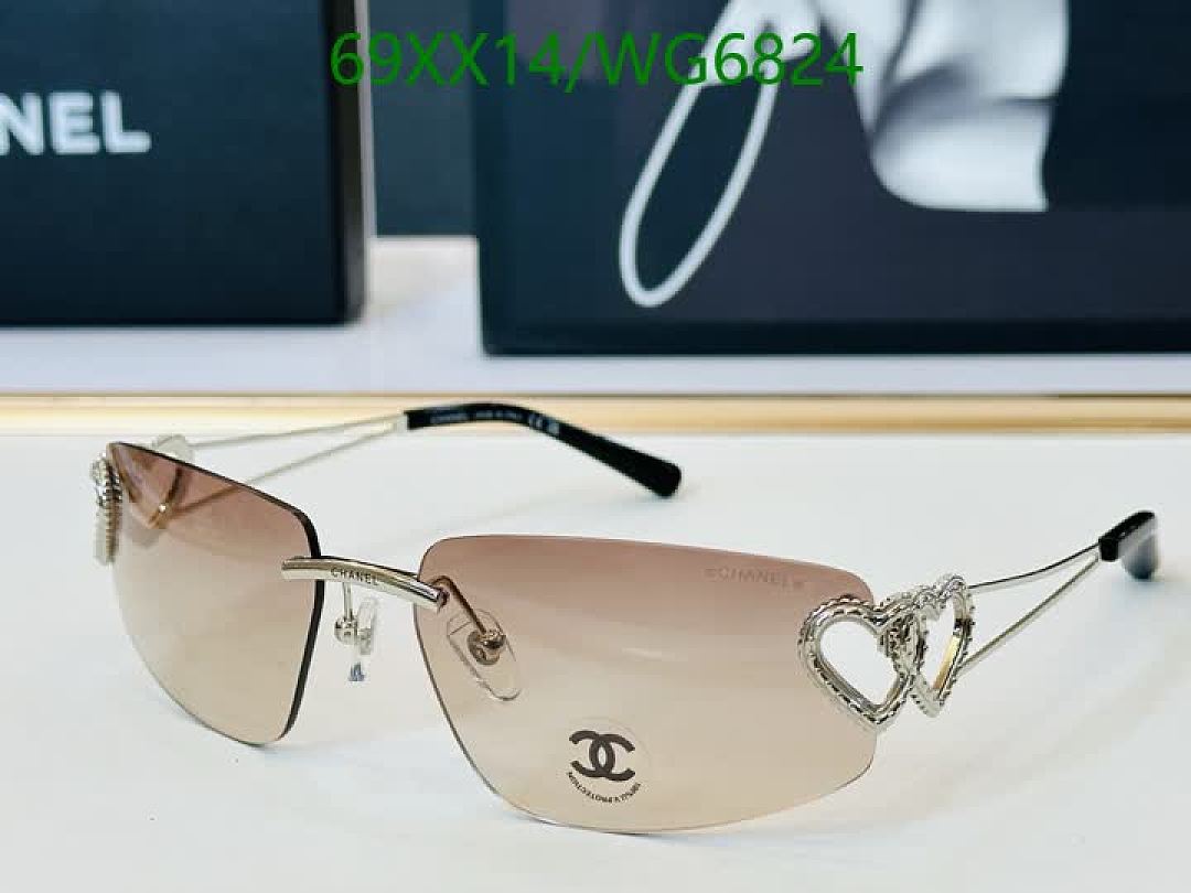 Chanel-Glasses Code: WG6824 $: 69USD