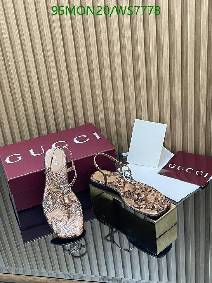 Gucci-Women Shoes Code: WS7778 $: 95USD