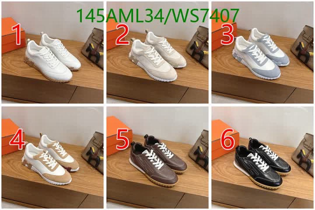 Hermes-Men shoes Code: WS7407 $: 145USD