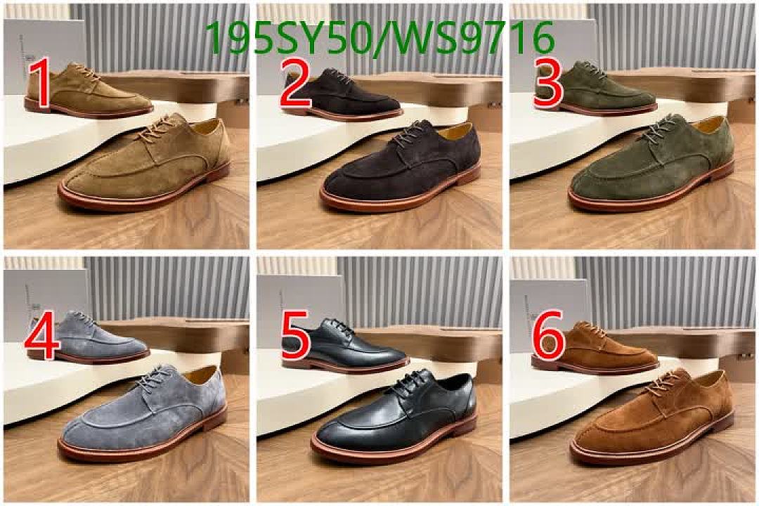 Brunello Cucinelli-Men shoes Code: WS9716 $: 195USD