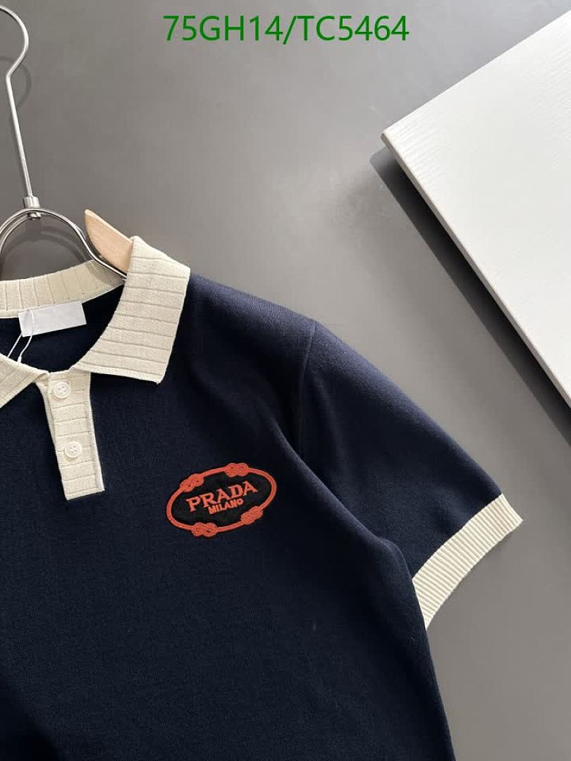 Prada-Clothing Code: TC5464 $: 75USD