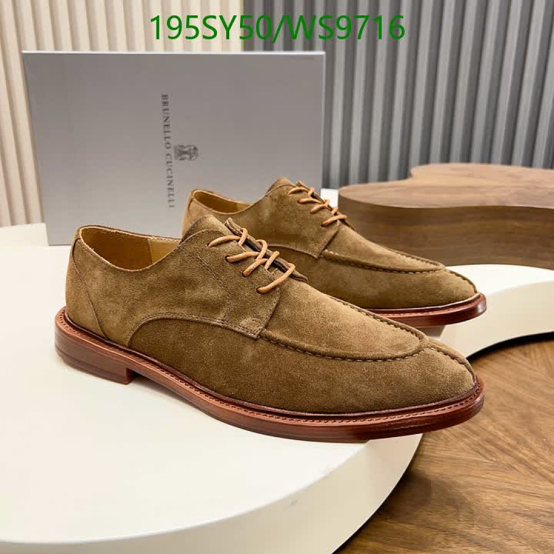 Brunello Cucinelli-Men shoes Code: WS9716 $: 195USD