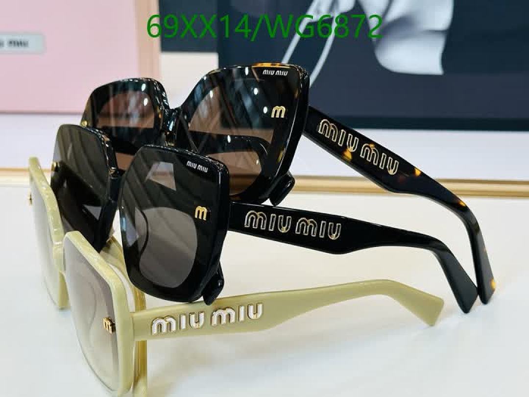 Miu Miu-Glasses Code: WG6872 $: 69USD