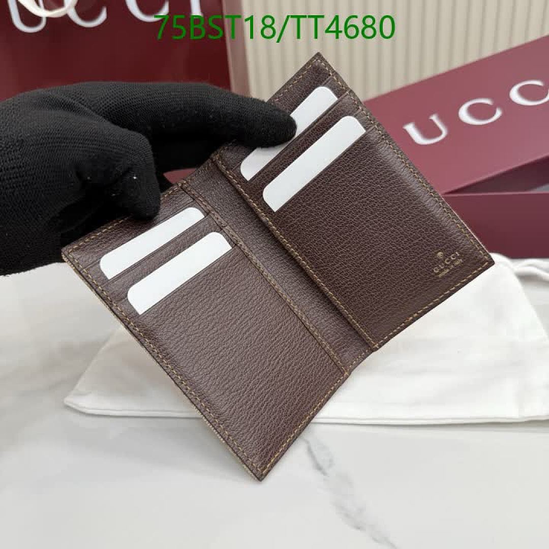 Gucci-Wallet Mirror Quality Code: TT4680 $: 75USD
