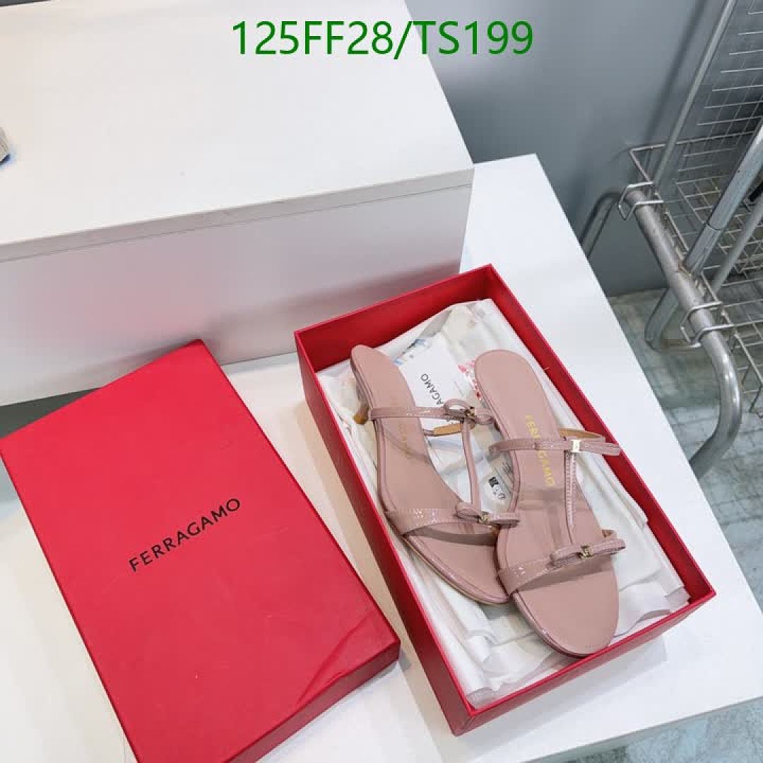 Ferragamo-Women Shoes Code: TS199 $: 125USD