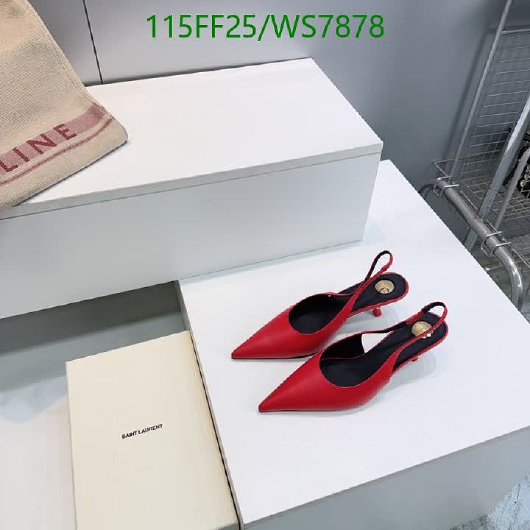 YSL-Women Shoes Code: WS7878 $: 115USD