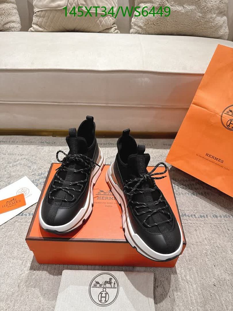Hermes-Men shoes Code: WS6449 $: 145USD