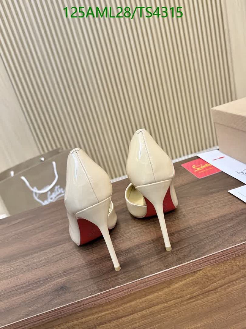 Christian Louboutin-Women Shoes Code: TS4315 $: 125USD
