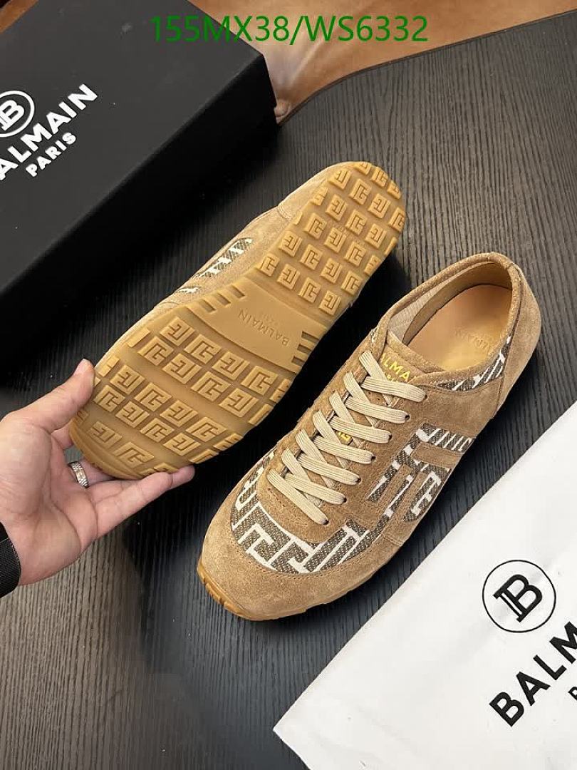 Balmain-Men shoes Code: WS6332 $: 155USD