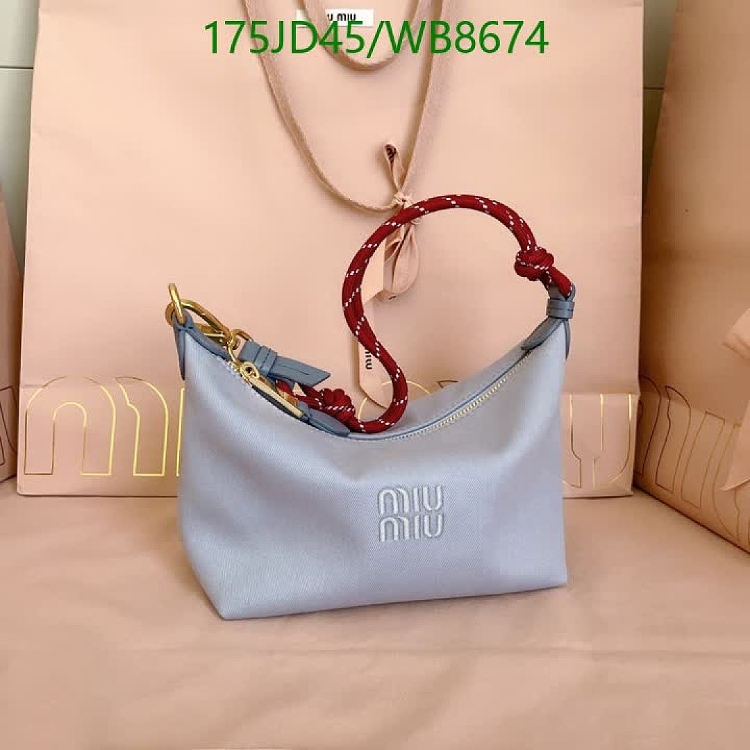 Miu Miu-Bag-Mirror Quality Code: WB8674 $: 175USD