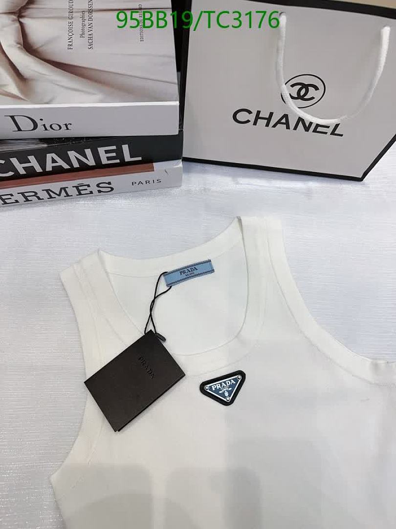 Prada-Clothing Code: TC3176 $: 95USD