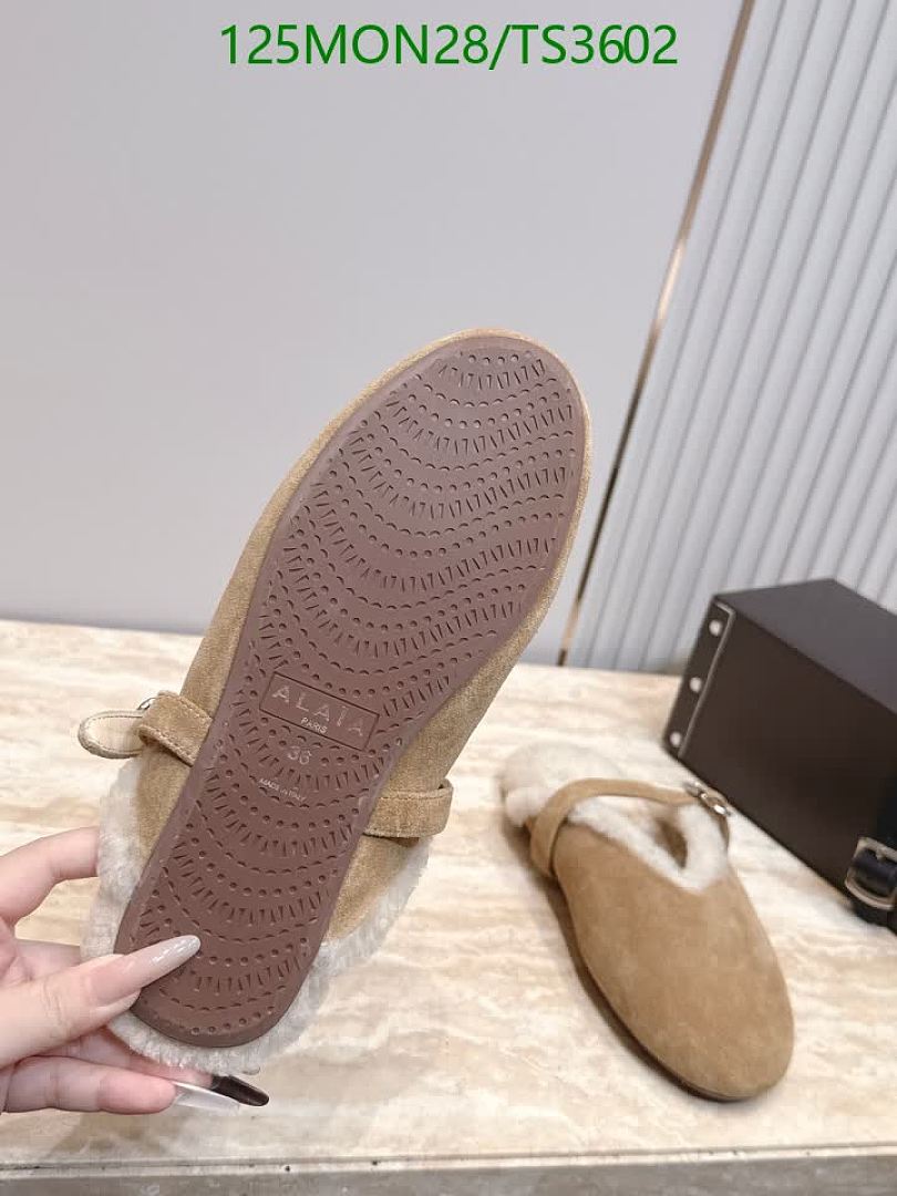 Alaia-Women Shoes Code: TS3602 $: 125USD