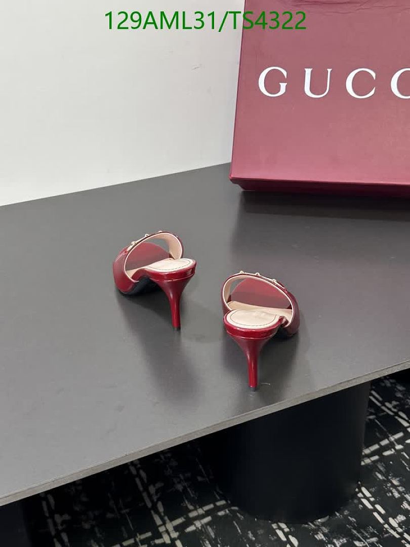 Gucci-Women Shoes Code: TS4322 $: 129USD