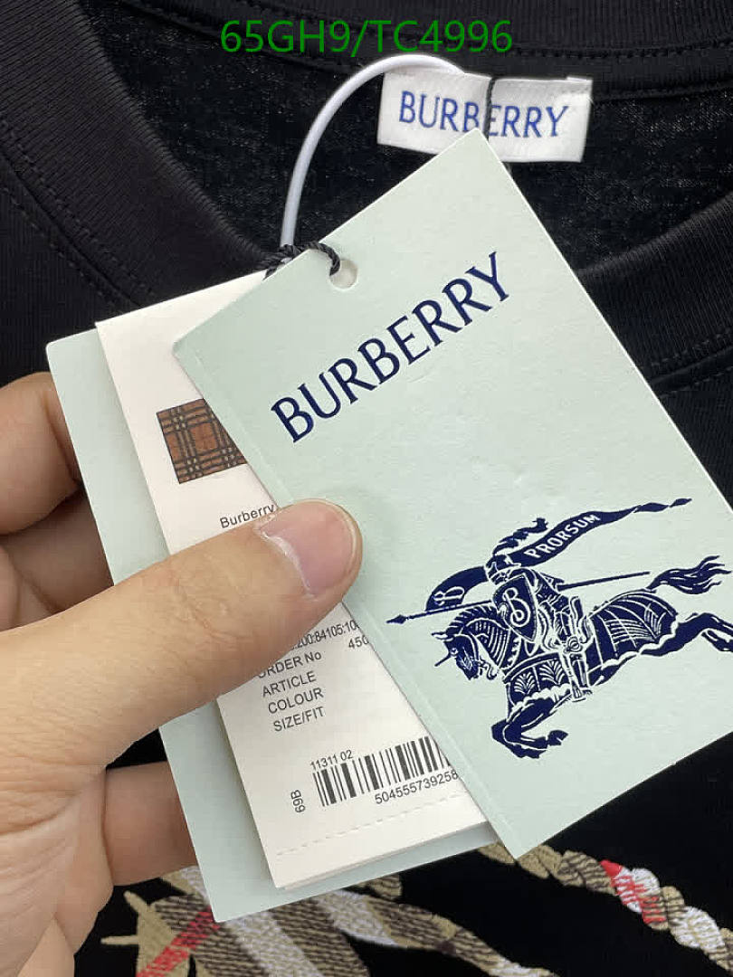 Burberry-Clothing Code: TC4996 $: 65USD