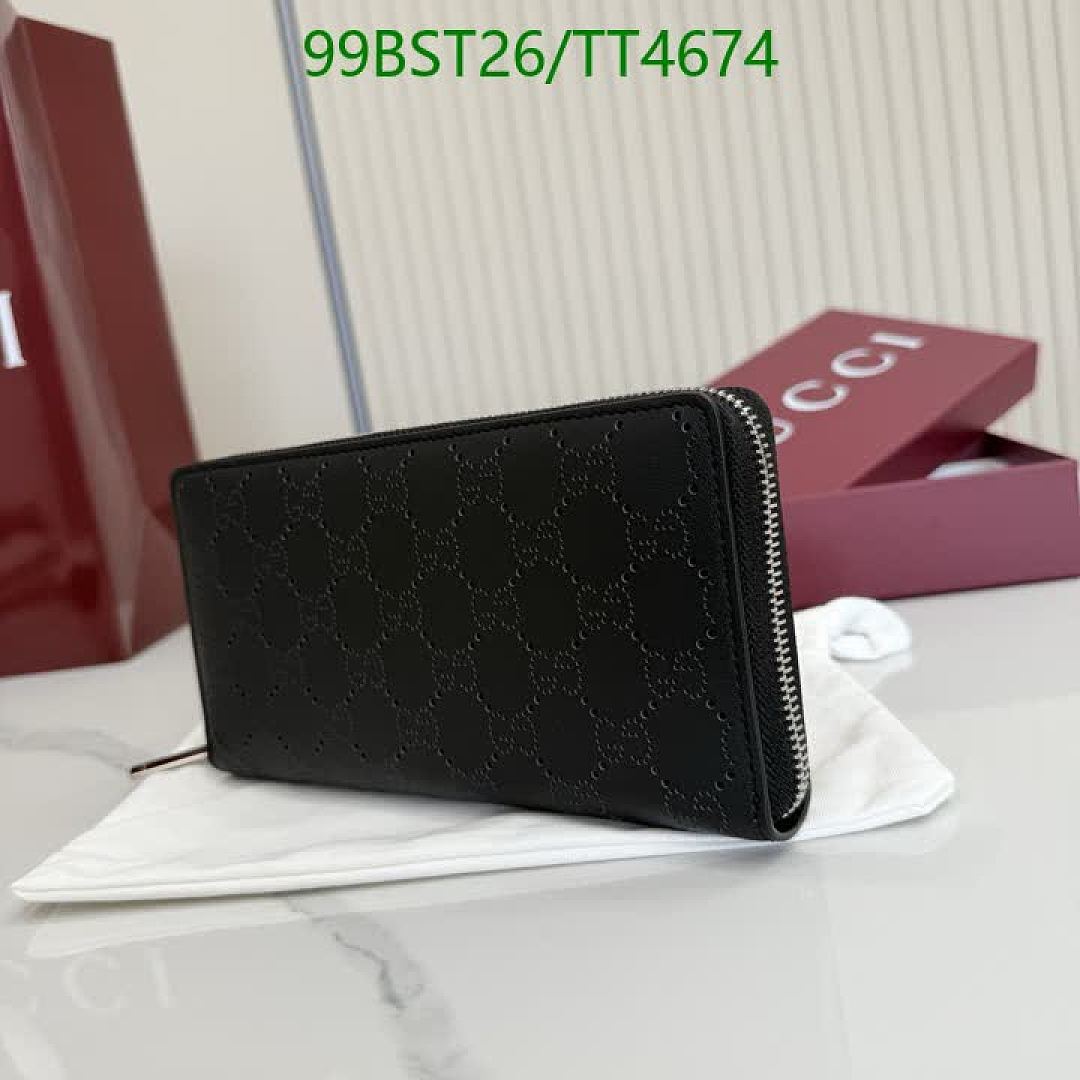 Gucci-Wallet Mirror Quality Code: TT4674 $: 99USD