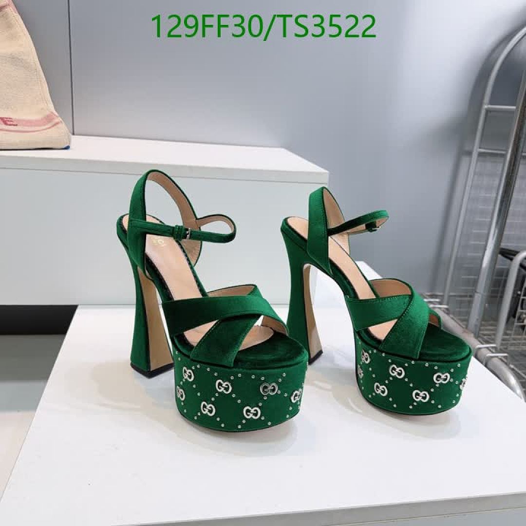 Gucci-Women Shoes Code: TS3522 $: 129USD