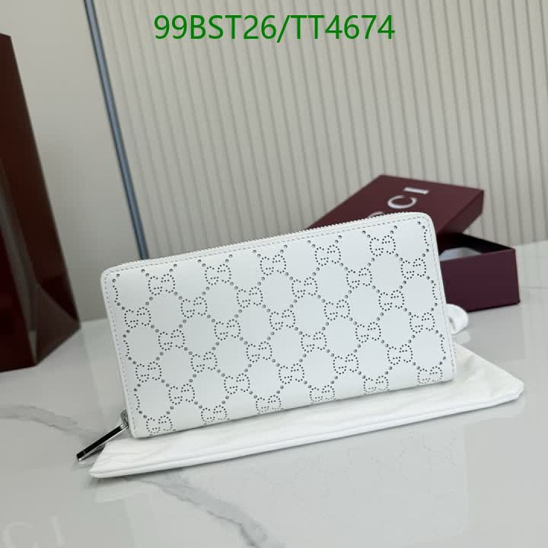 Gucci-Wallet Mirror Quality Code: TT4674 $: 99USD