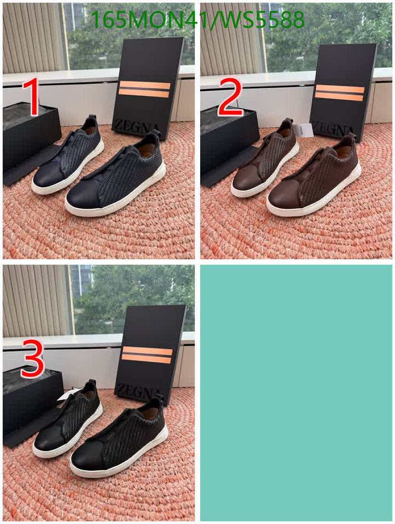 Zegna-Men shoes Code: WS5588 $: 165USD