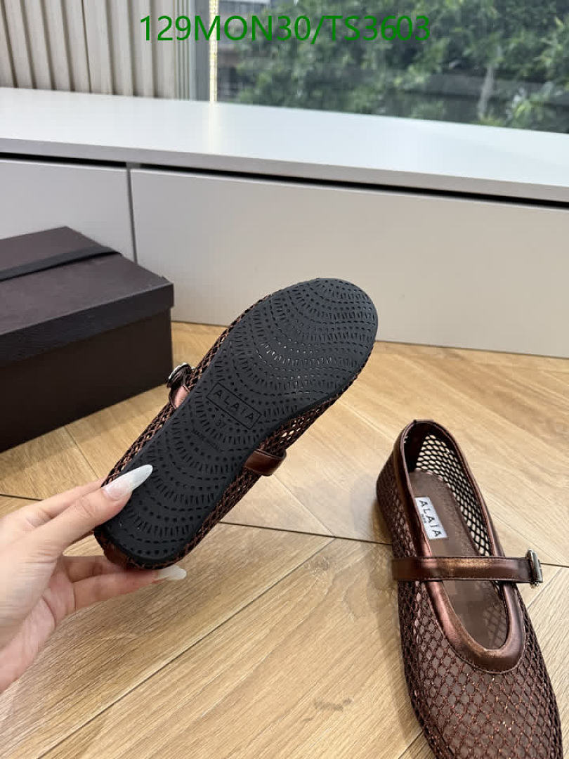 Alaia-Women Shoes Code: TS3603 $: 129USD