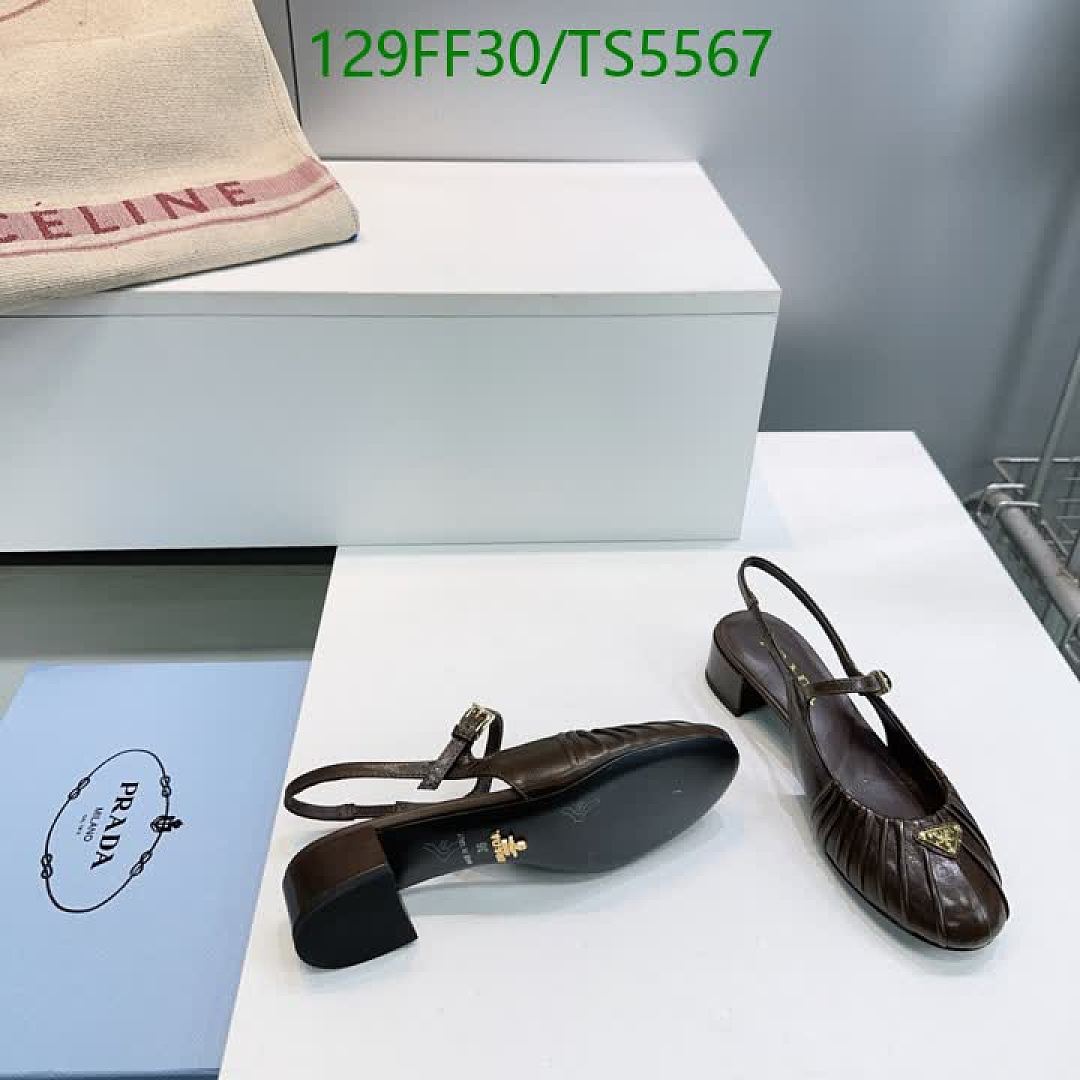 Prada-Women Shoes Code: TS5567 $: 129USD