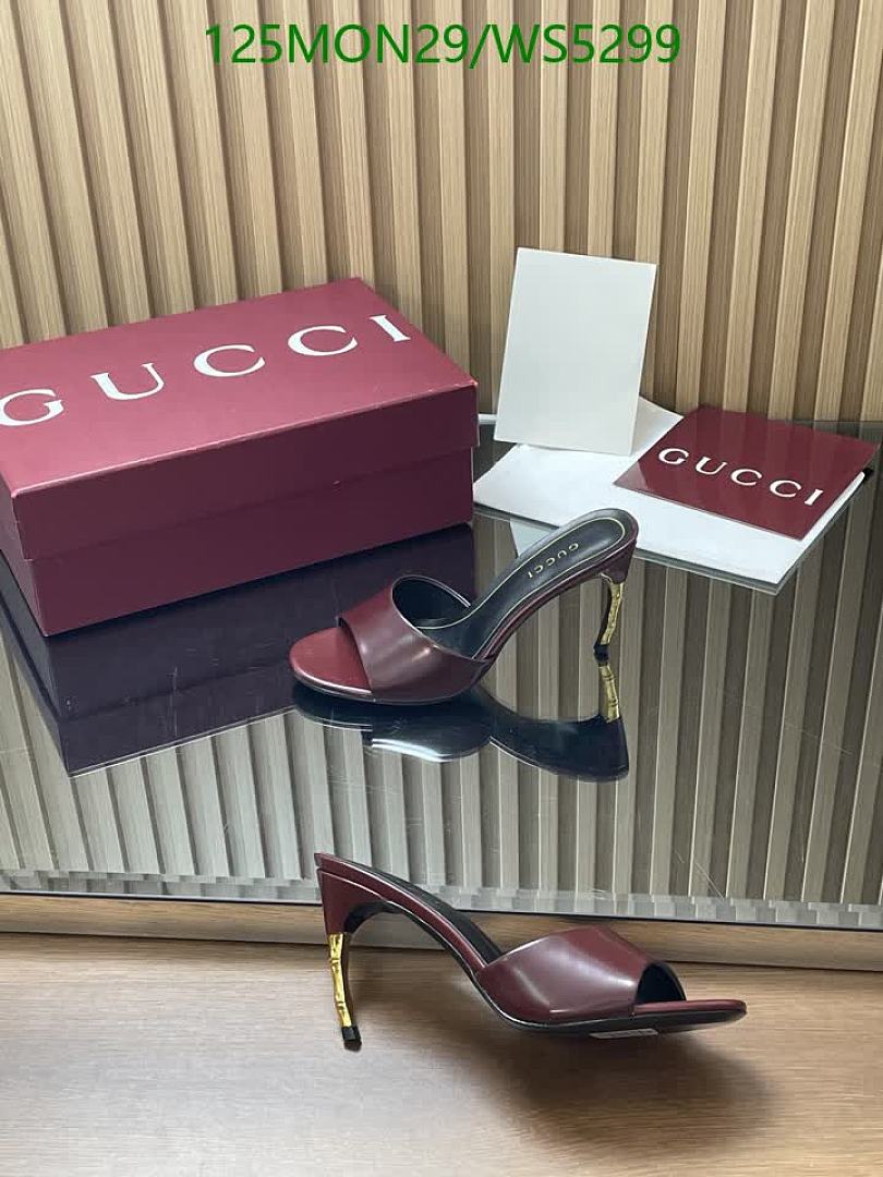 Gucci-Women Shoes Code: WS5299 $: 125USD