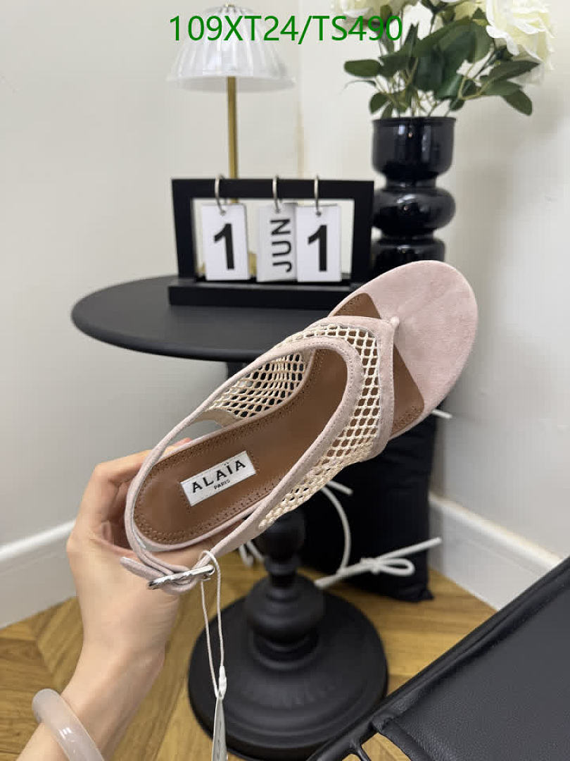 Alaia-Women Shoes Code: TS490 $: 109USD
