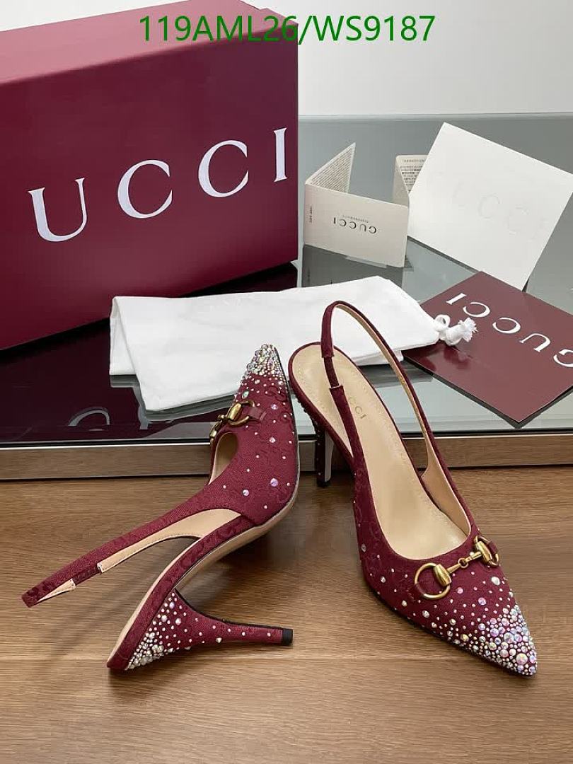 Gucci-Women Shoes Code: WS9187 $: 119USD