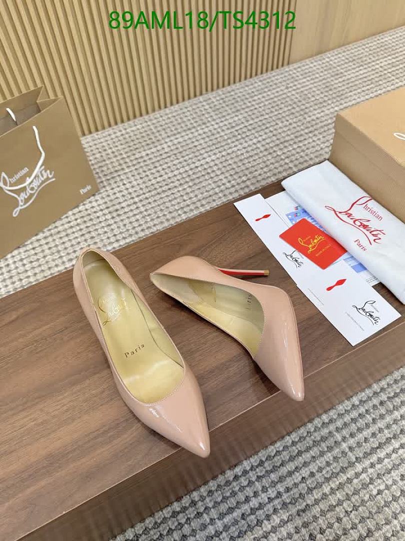 Christian Louboutin-Women Shoes Code: TS4312 $: 89USD