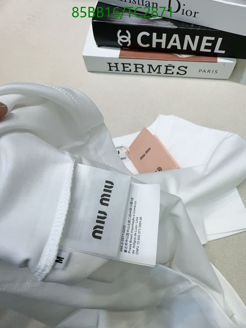 Miu Miu-Clothing Code: TC2871 $: 85USD