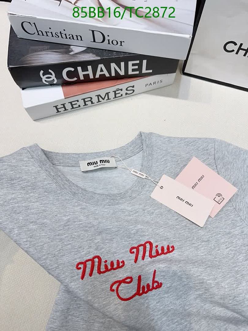 Miu Miu-Clothing Code: TC2872 $: 85USD