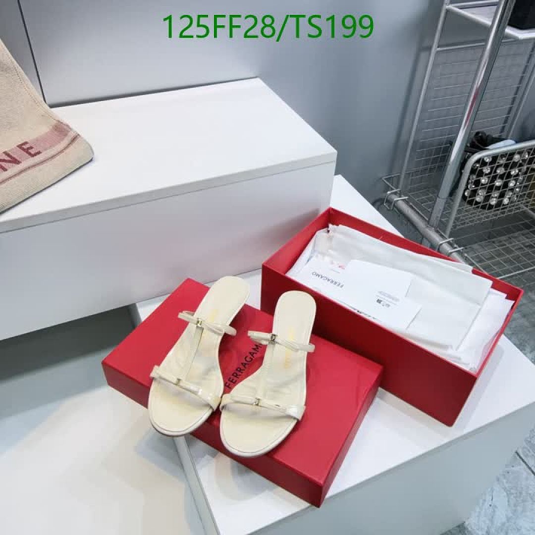 Ferragamo-Women Shoes Code: TS199 $: 125USD