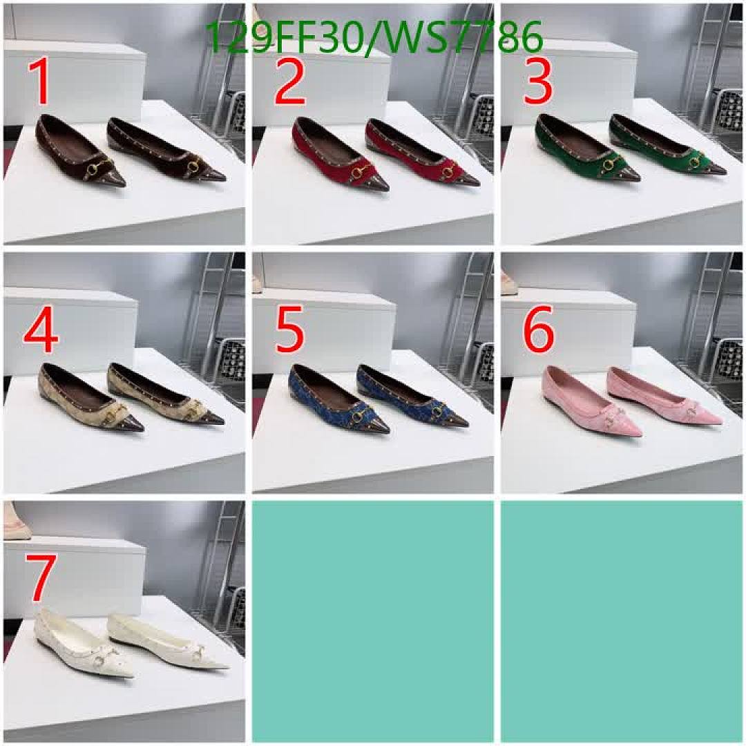 Gucci-Women Shoes Code: WS7786 $: 129USD