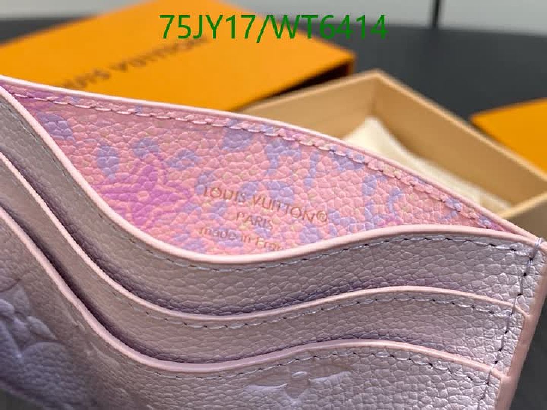 LV-Wallet Mirror Quality Code: WT6414 $: 75USD