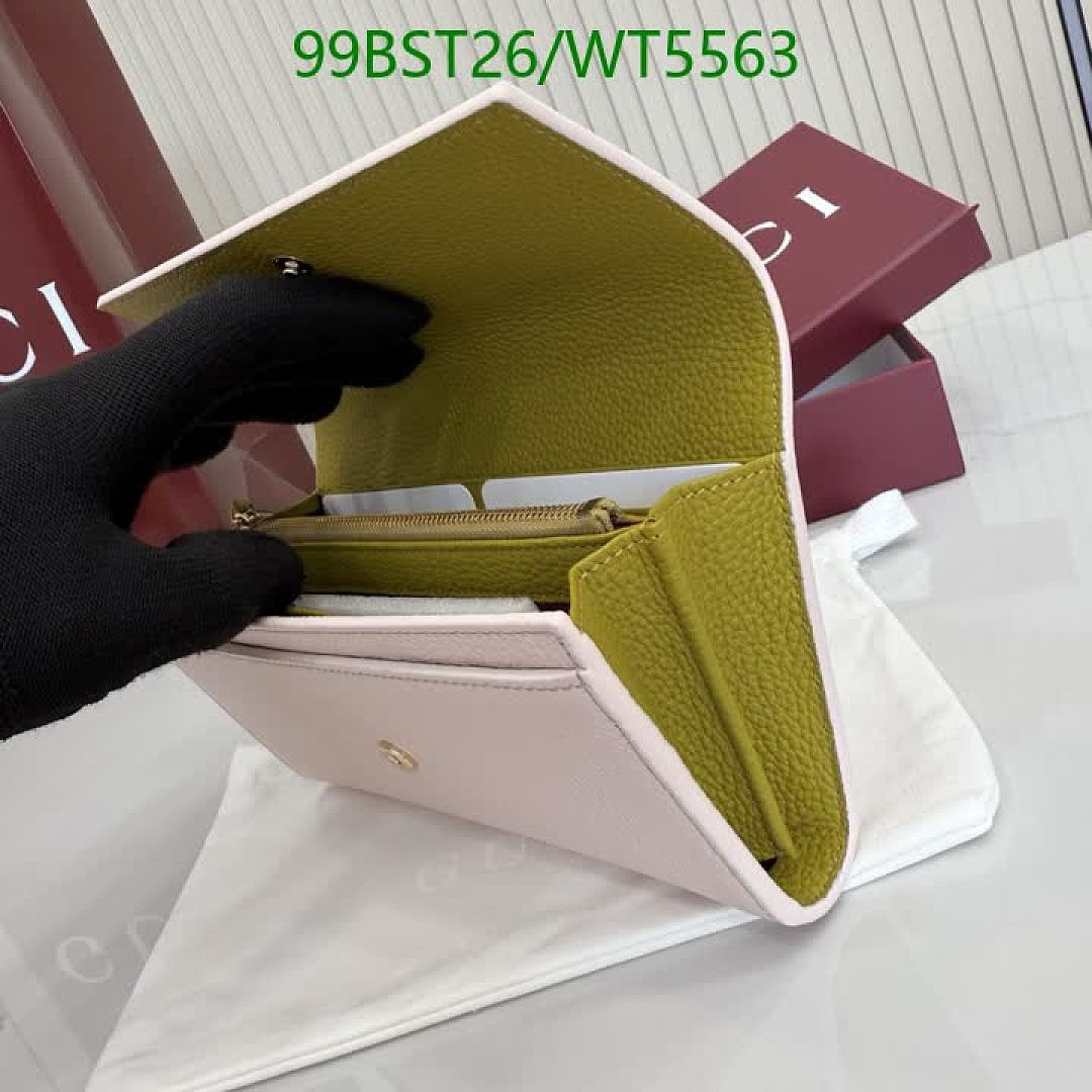 Gucci-Wallet Mirror Quality Code: WT5563 $: 99USD