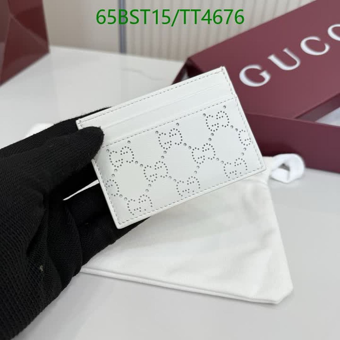 Gucci-Wallet Mirror Quality Code: TT4676 $: 65USD
