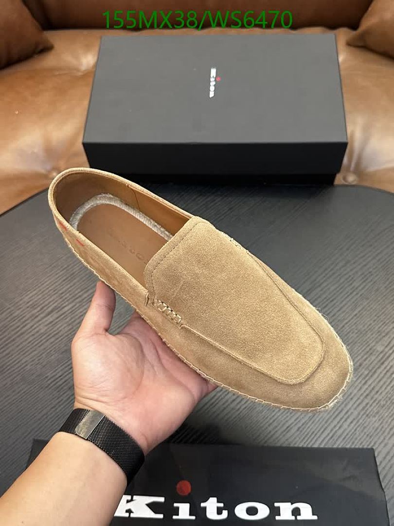 Kiton-Men shoes Code: WS6470 $: 155USD