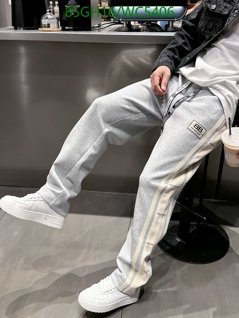 Balenciaga-Clothing Code: WC5406 $: 85USD