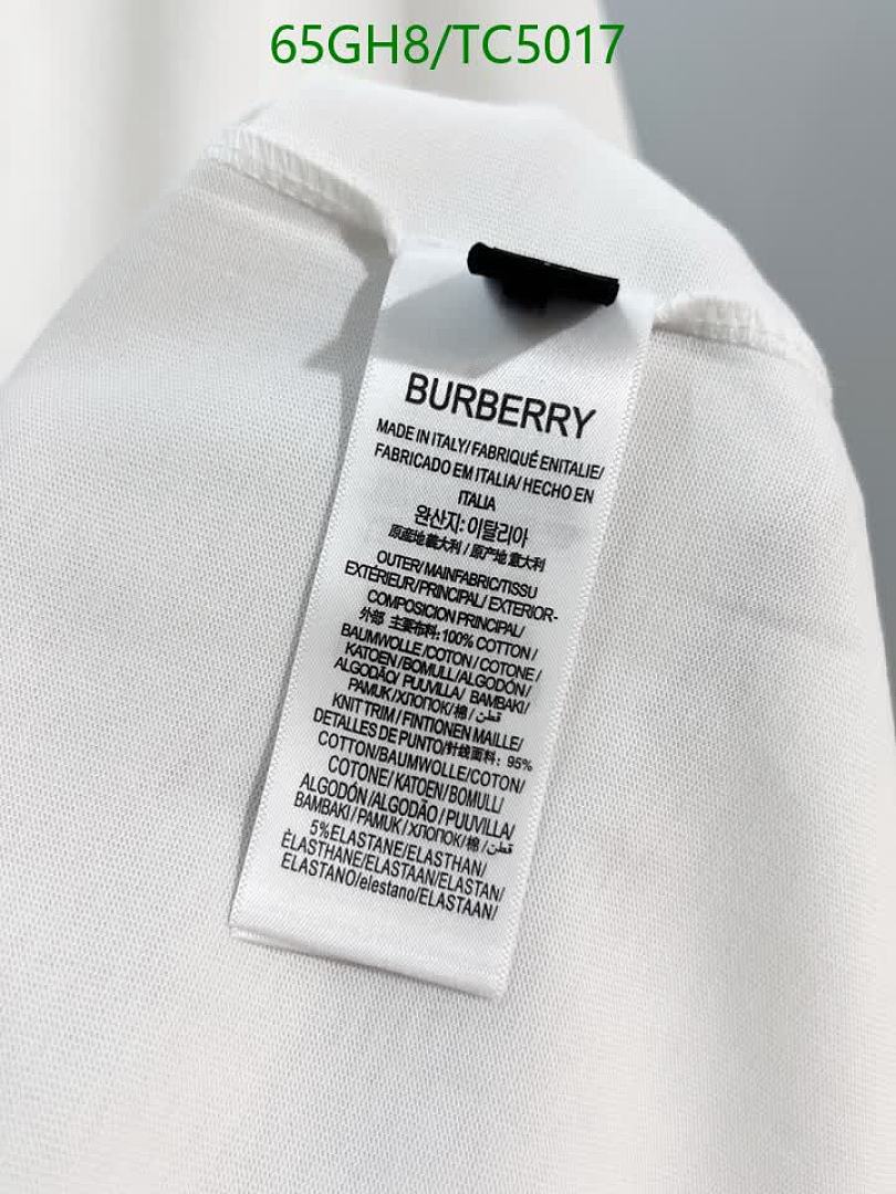 Burberry-Clothing Code: TC5017 $: 65USD
