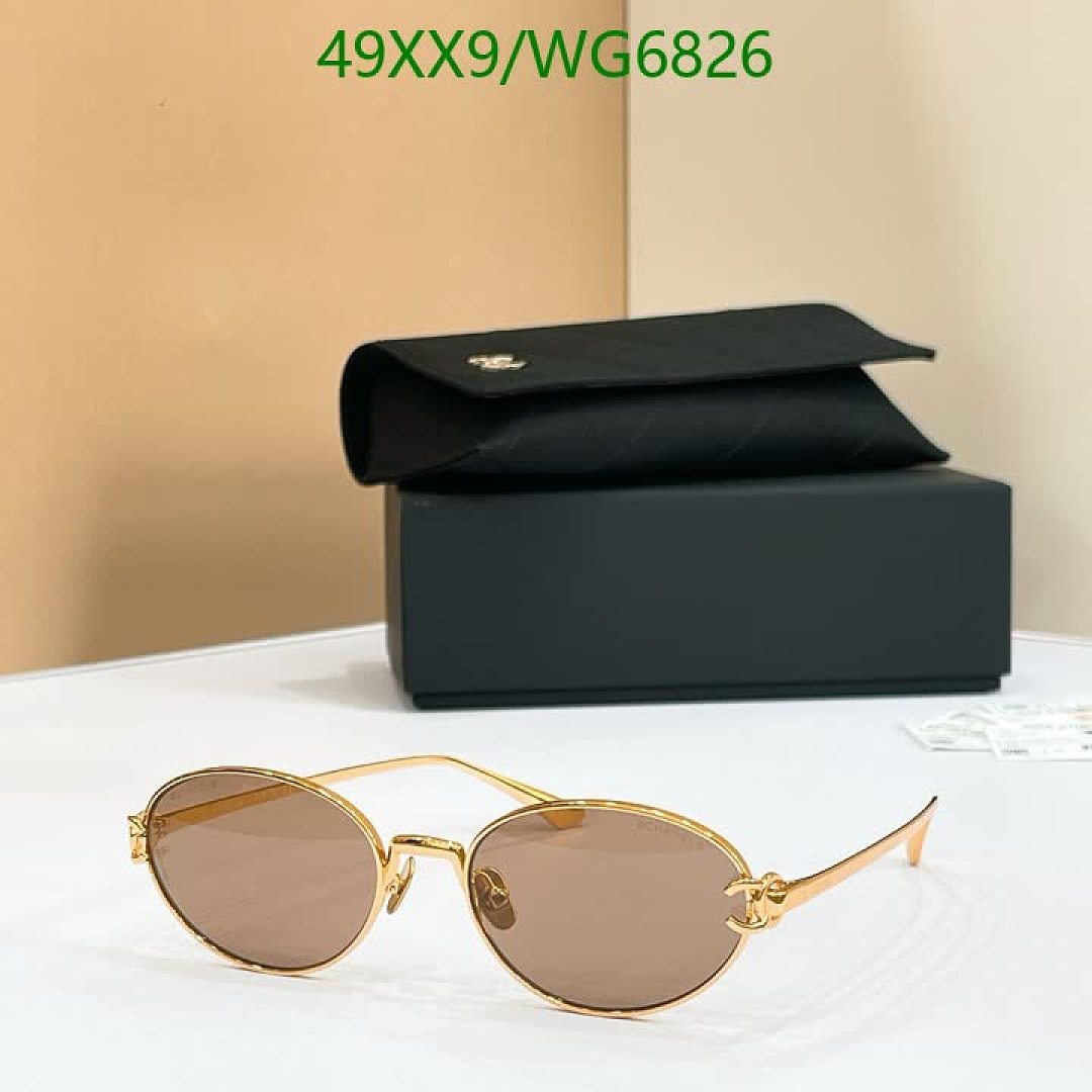 Chanel-Glasses Code: WG6826 $: 49USD