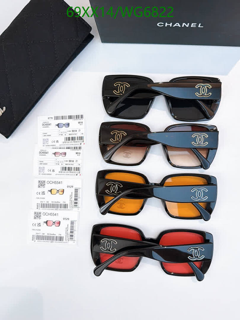 Chanel-Glasses Code: WG6822 $: 69USD