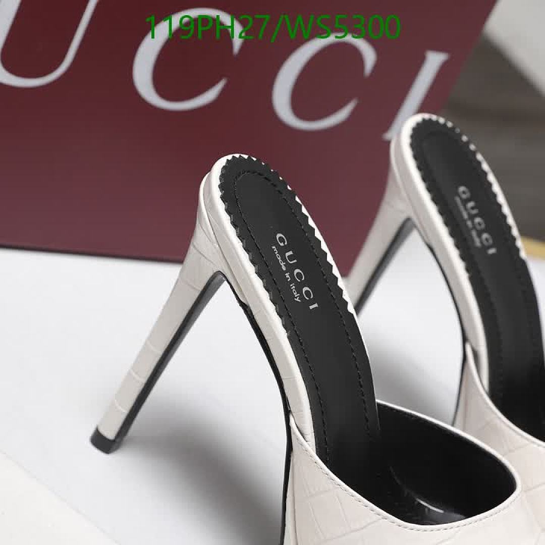 Gucci-Women Shoes Code: WS5300 $: 119USD