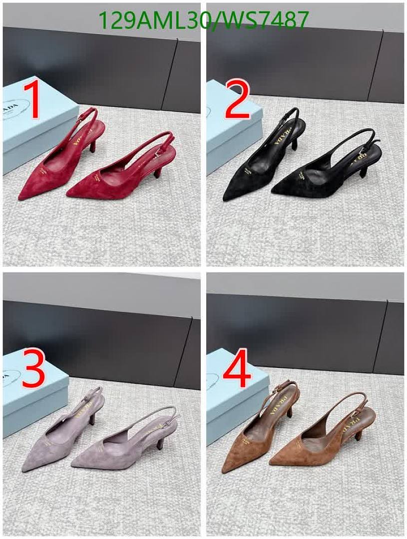 Prada-Women Shoes Code: WS7487 $: 129USD