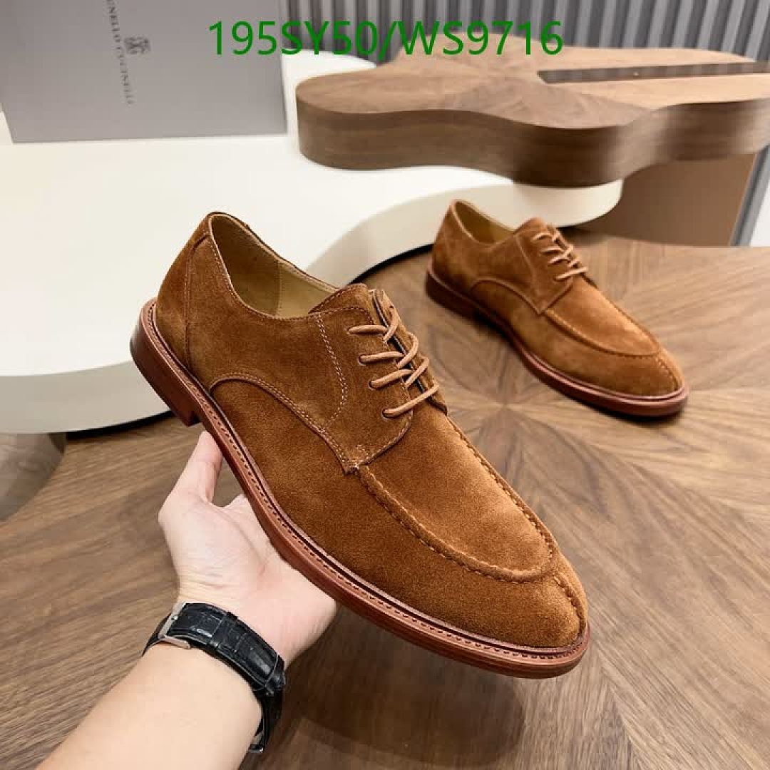 Brunello Cucinelli-Men shoes Code: WS9716 $: 195USD