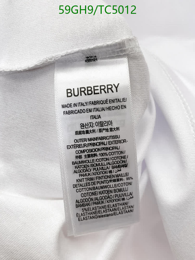Burberry-Clothing Code: TC5012 $: 59USD