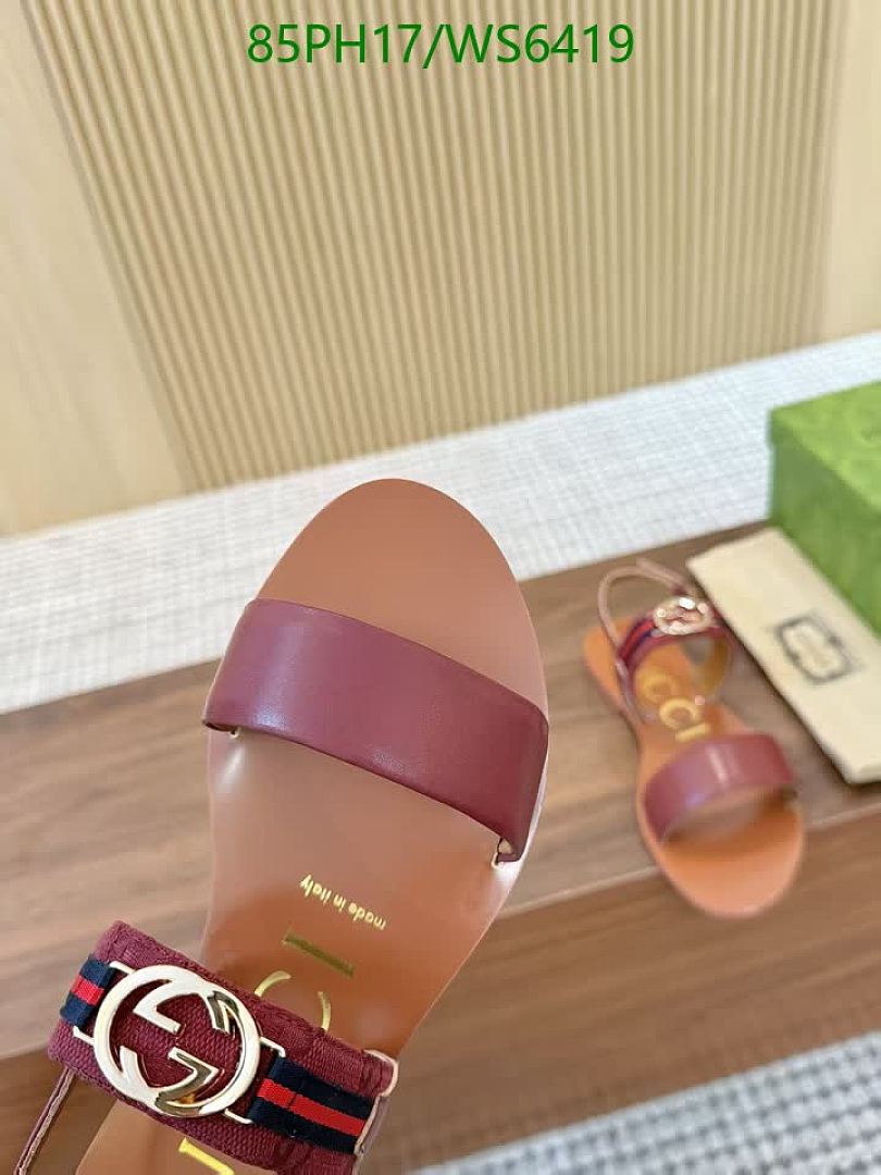 Gucci-Women Shoes Code: WS6419 $: 85USD