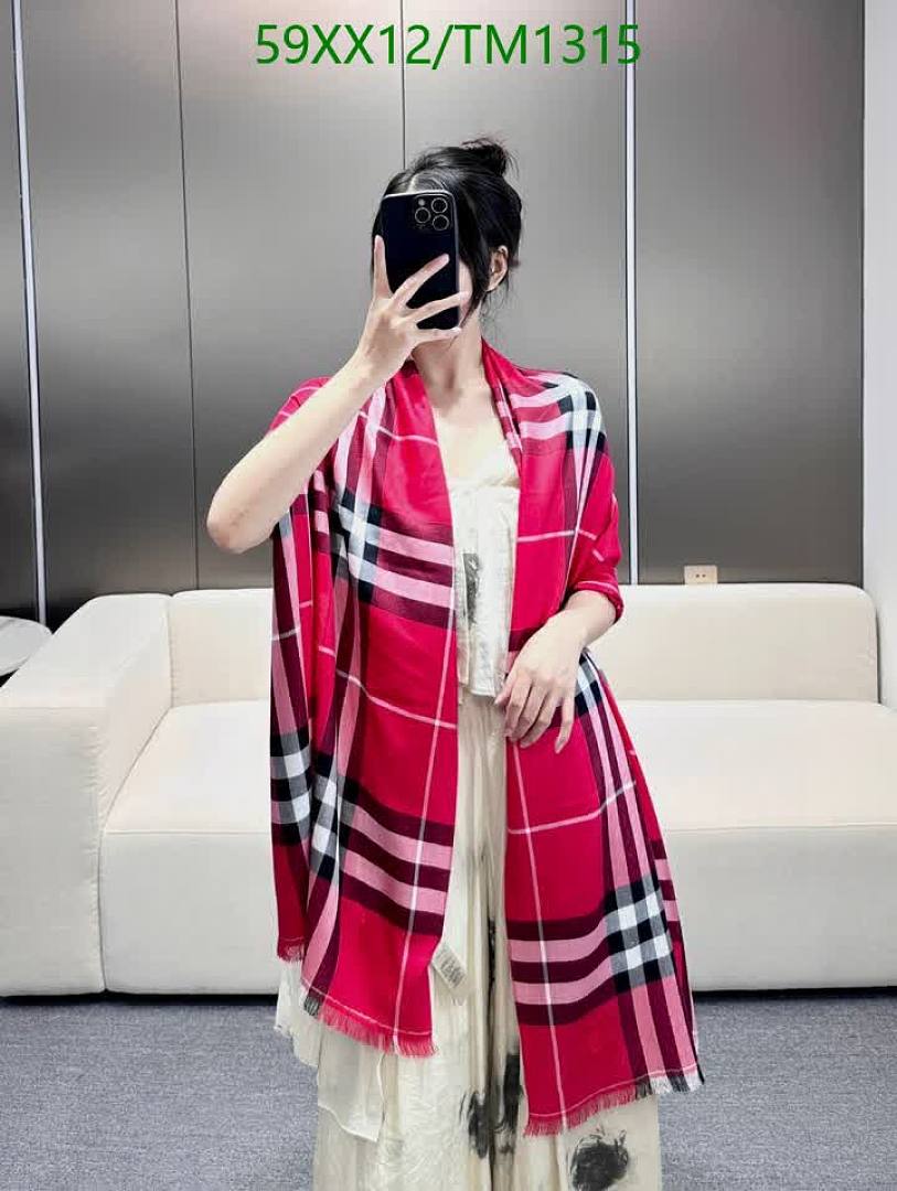 Burberry-Scarf Code: TM1315 $: 59USD