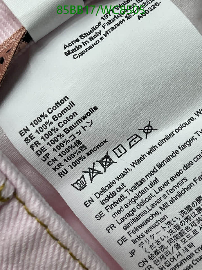 Acne Studios-Clothing Code: WC8505 $: 85USD