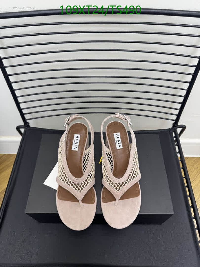 Alaia-Women Shoes Code: TS490 $: 109USD